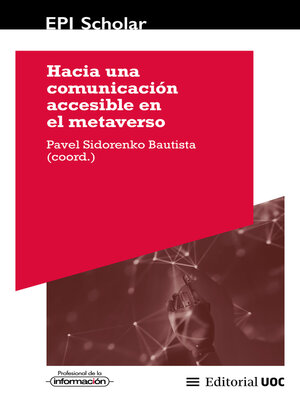 cover image of Hacia una comunicación accesible en el metaverso